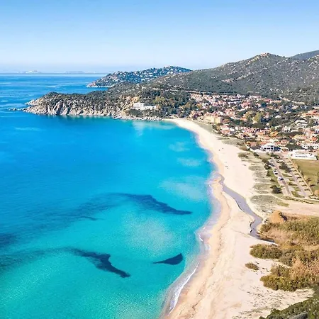 Apartment Stunning In Beautiful Private Villa, 150 Mt From The Beach, Gated 5 Mt From The Sea Solanas (Cagliari)